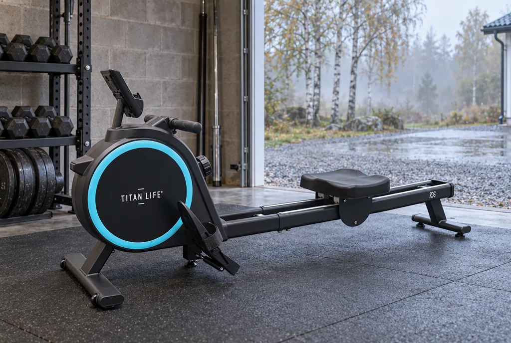 testx.se testar Titan Life Rower R36: bästa billiga i vardagsmiljö