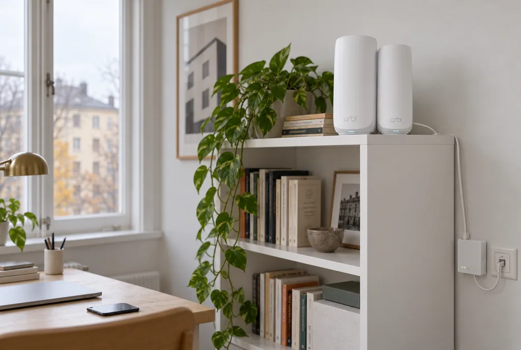 testx.se testar Netgear Orbi 370 (2-pack): bästa wifi 7-mesh i tvåpack i vardagsmiljö