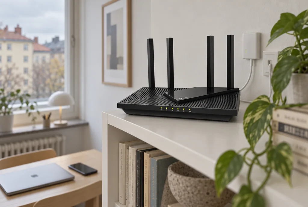 testx.se testar TP-Link Archer AX55: bästa billiga i vardagsmiljö