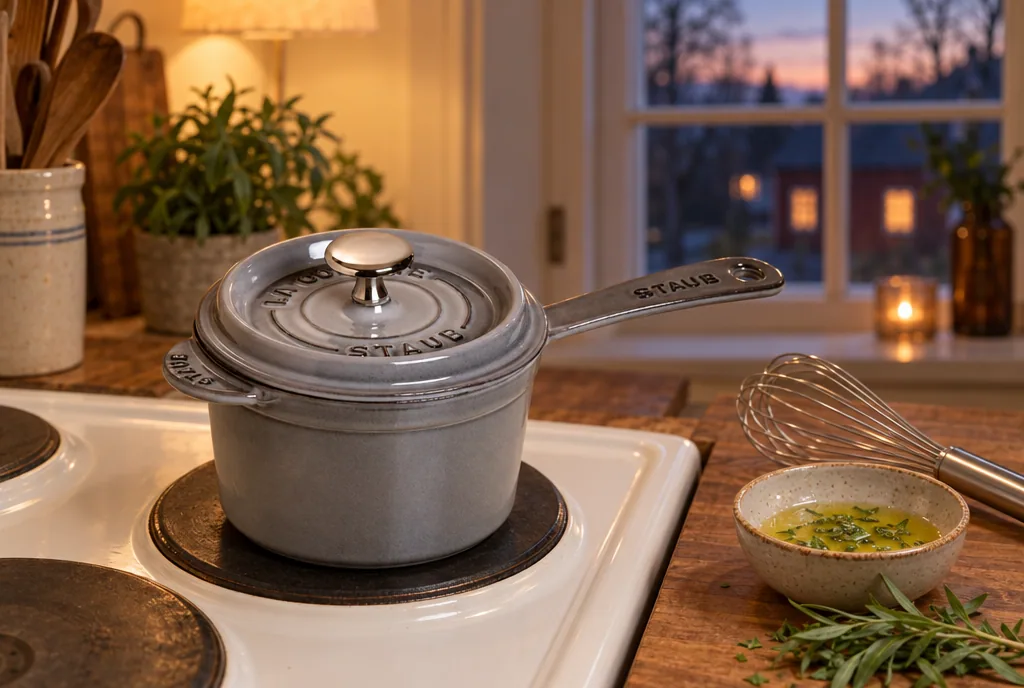 testx.se testar Staub Specialities 14 cm: bästa gjutjärnskastrullen i vardagsmiljö