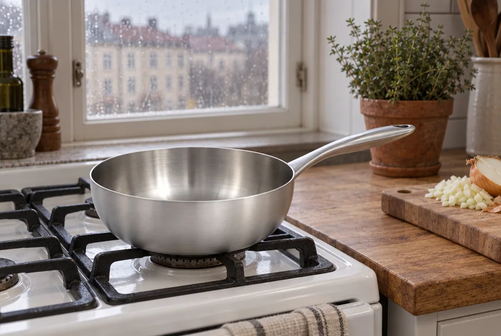 testx.se testar Culimat Mathias Dahlgren 5-Ply 20 cm: sauteuse bäst i test i vardagsmiljö