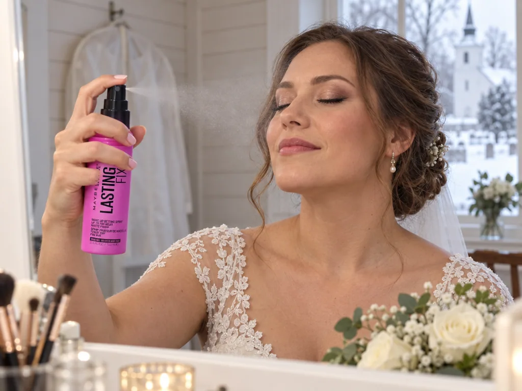 Användning setting spray: Maybelline Lasting Fix 100 ml i vardagen