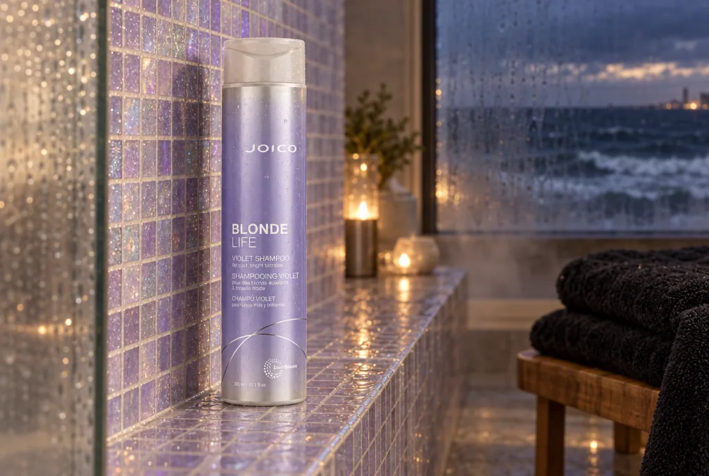 testx.se testar Joico Blonde Life Violet Shampoo 300 ml: bästa lödder och doft i vardagsmiljö