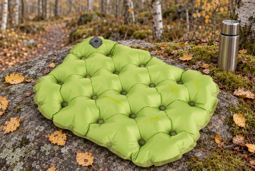 testx.se testar Sea to Summit Air Seat Insulated: bästa uppblåsbara i vardagsmiljö