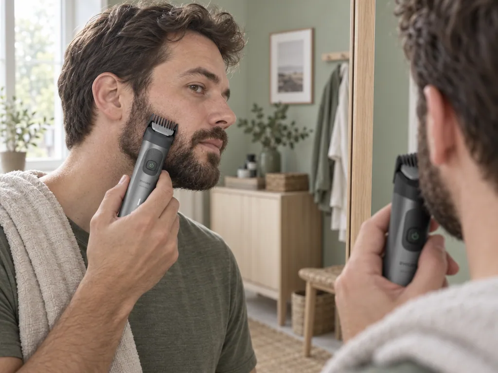 Användning skäggtrimmer: Philips All-in-One Trimmer 7000 MG7941 i vardagen