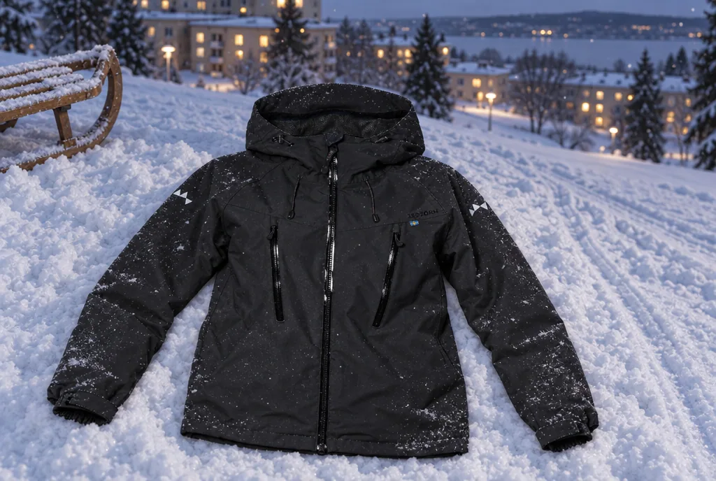testx.se testar Isbjörn of Sweden Monsune Hard Shell Jacket: skalkläder barn bäst i test i vardagsmiljö