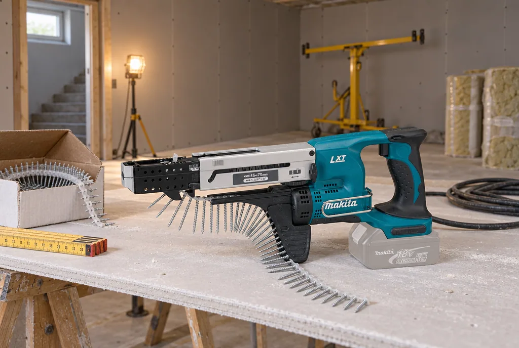 testx.se testar Makita DFR750Z: bästa för långa skruvar i vardagsmiljö