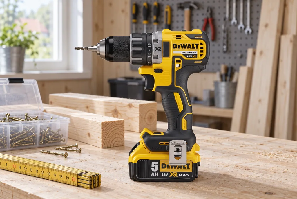 testx.se testar Dewalt DCD791P2-QW (2x5.0Ah): skruvdragare bäst i test i vardagsmiljö