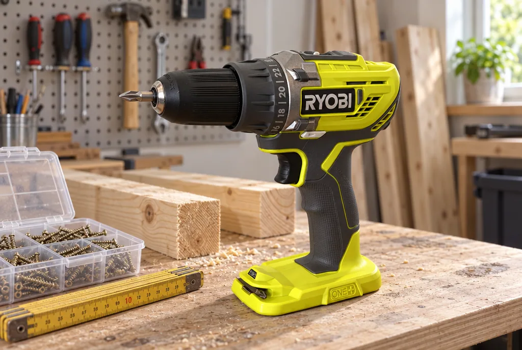 testx.se testar Ryobi One+ R18DD3-0 Solo: bästa billiga i vardagsmiljö