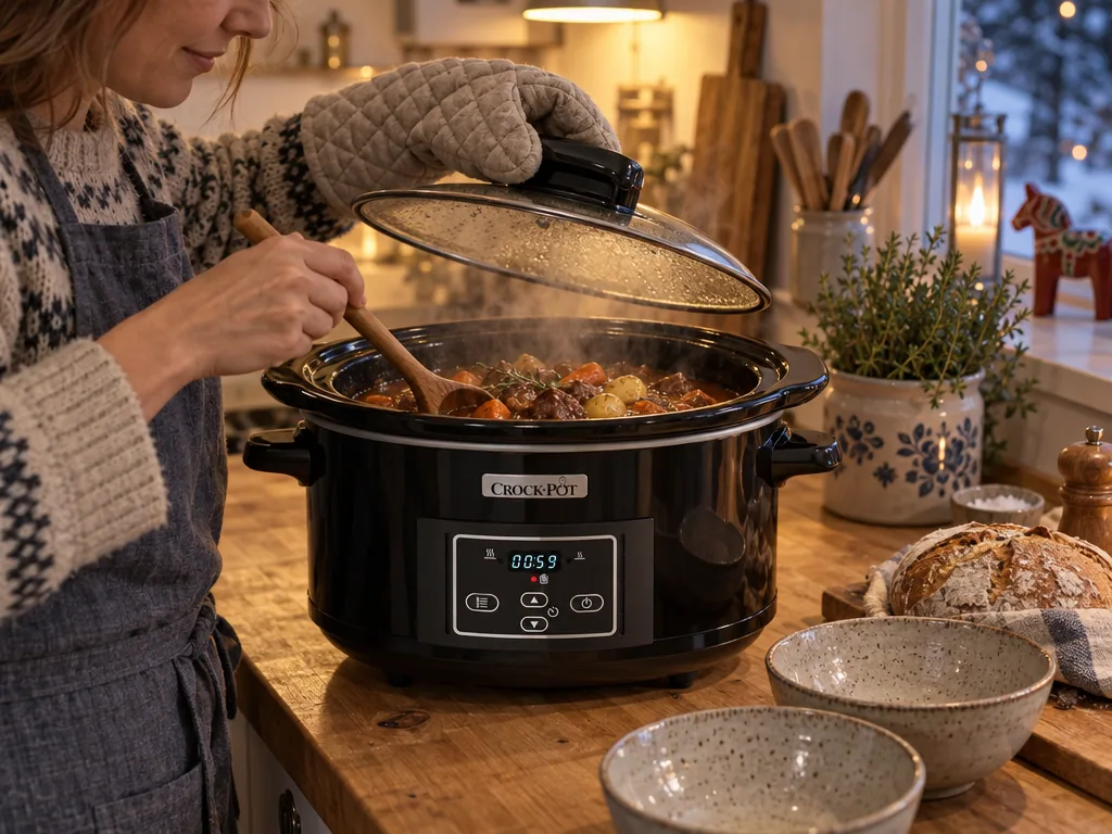 Användning slow cooker: Crock-Pot Digital CSC052X-01 i vardagen