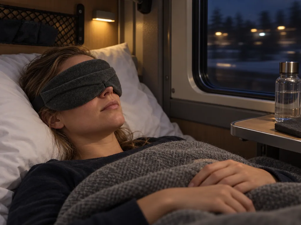 Användning sovmask: Tempur Sovmask i vardagen