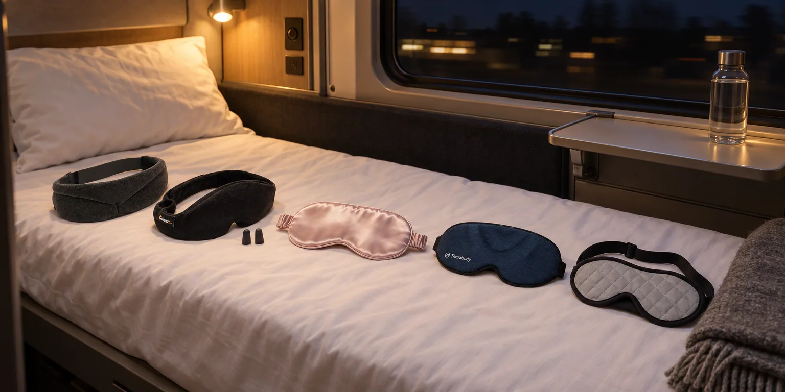 Testvinnarna från testet av sovmask: Tempur Sovmask, Cabeau Midnight Magic, Slip Pure Silk Sleep Mask, Therabody SleepMask, Sea to Summit Eye Shades