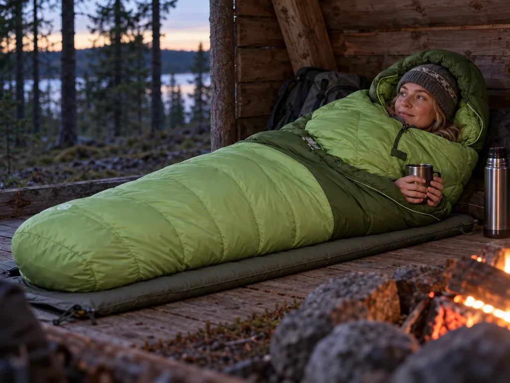 Användning sovsäck: Marmot Hydrogen i vardagen