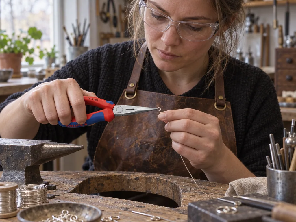 Användning spetstång: Knipex 26 12 200 i vardagen