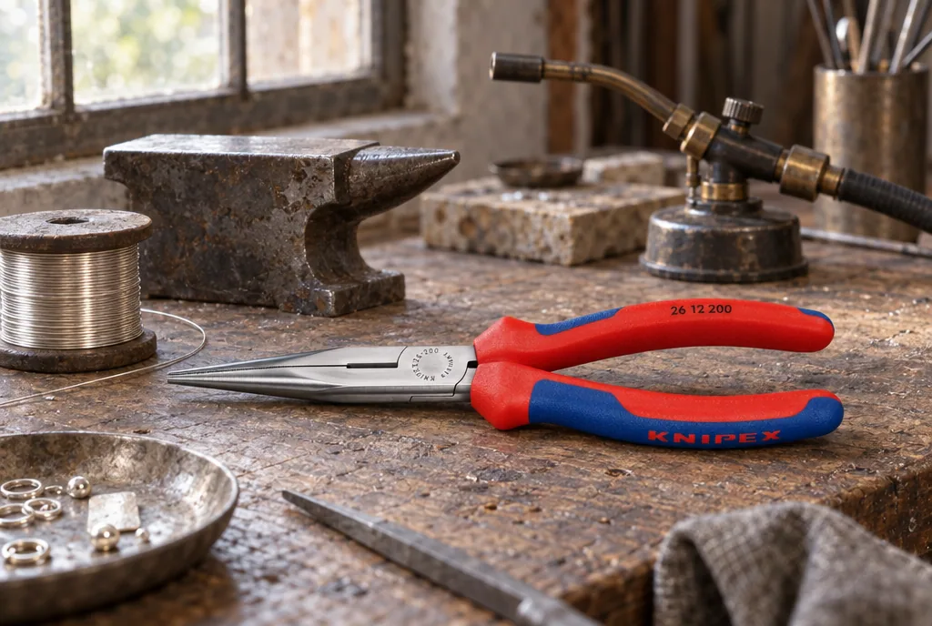 testx.se testar Knipex 26 12 200: spetstång bäst i test i vardagsmiljö