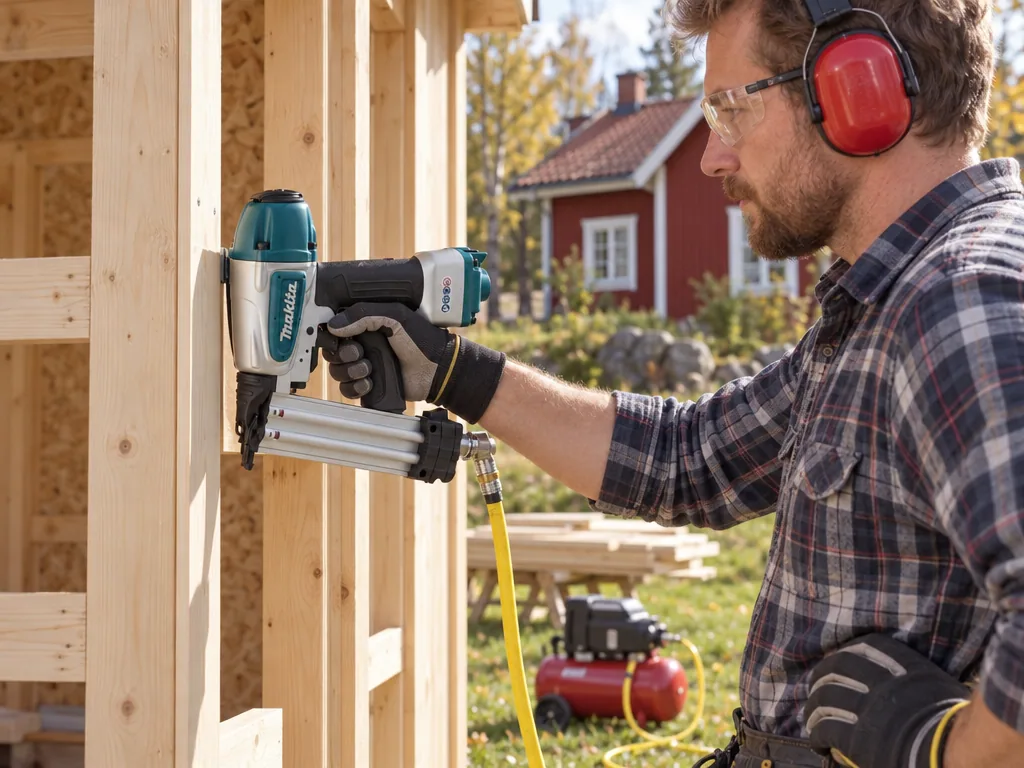 Användning spikpistol: Makita AF506 i vardagen