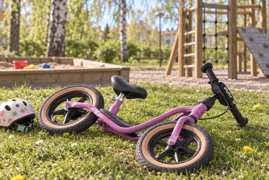 testx.se testar Puky LR 1L Br: springcykel bäst i test i vardagsmiljö