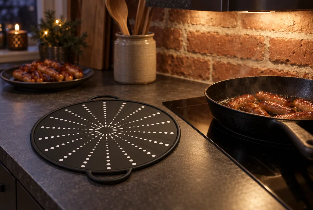 testx.se testar EMSA Smart Kitchen Stänklock 31 cm: bästa för stora stekpannor i vardagsmiljö