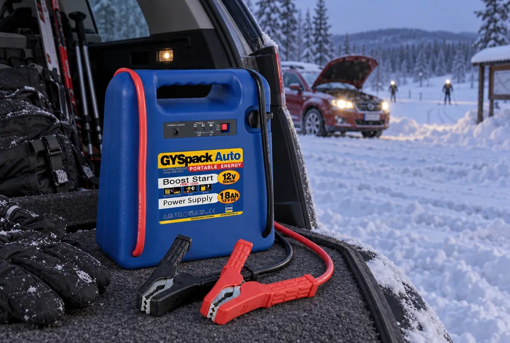 testx.se testar GYS Gyspack 400: bästa startbox för garaget i vardagsmiljö