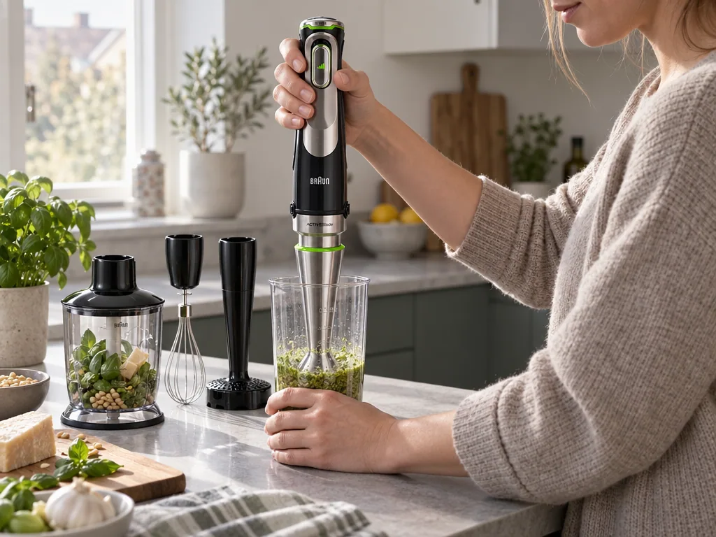 Användning stavmixer: Braun MultiQuick 9 MQ 9147X i vardagen