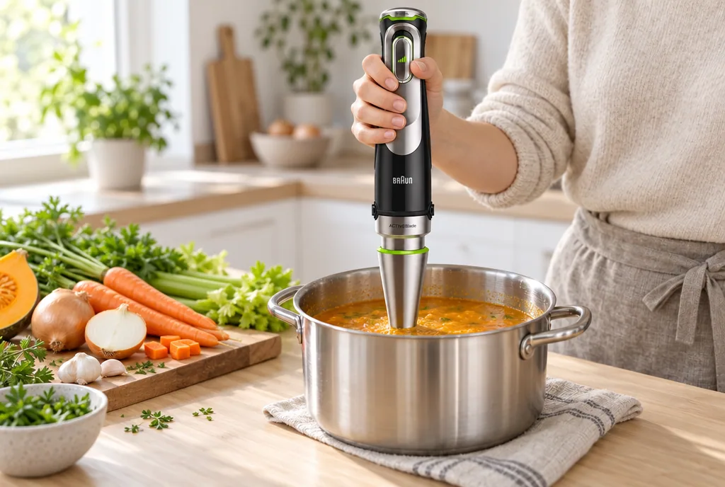 testx.se testar Braun MultiQuick 9 MQ 9147X: stavmixer bäst i test i vardagsmiljö