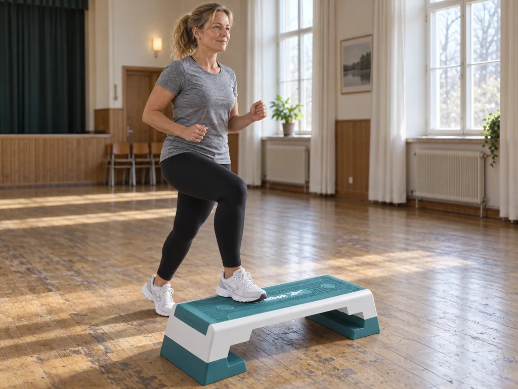 Användning stepbräda: Reebok Step The Original i vardagen