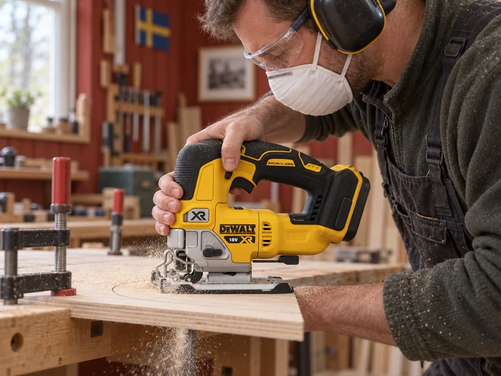 Användning sticksåg: Dewalt DCS334N-XJ Solo i vardagen