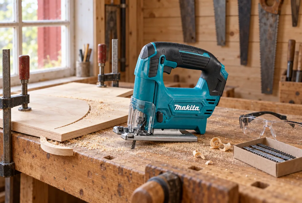 testx.se testar Makita JV101DZ Solo: bästa lätta i vardagsmiljö