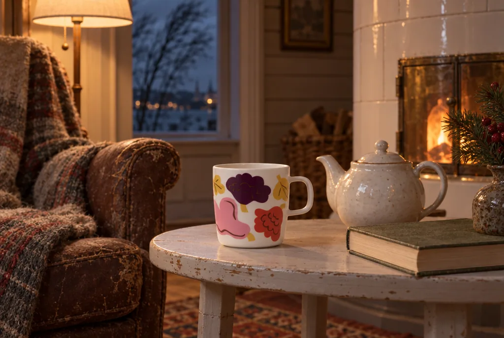 testx.se testar Marimekko Oiva Kukasta Kukkaan Mugg 40 cl: bästa mönstrade mugg i vardagsmiljö