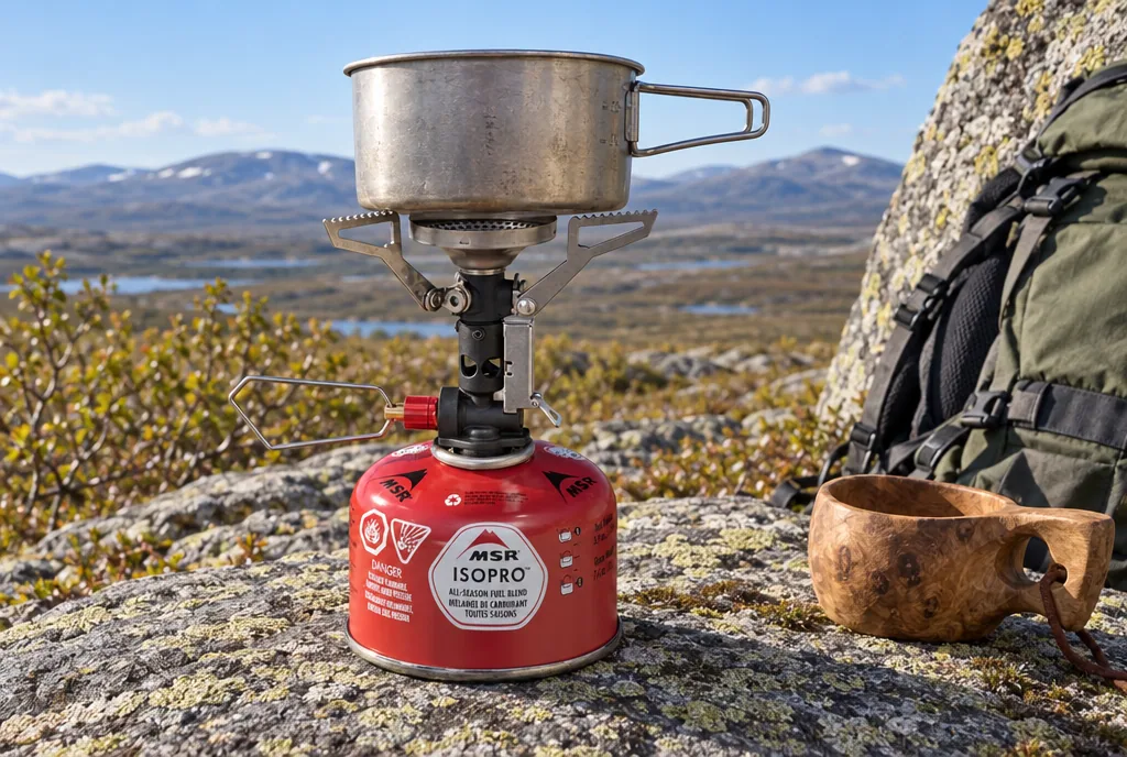 testx.se testar MSR Pocket Rocket Deluxe: bästa lätta gasbrännaren i vardagsmiljö