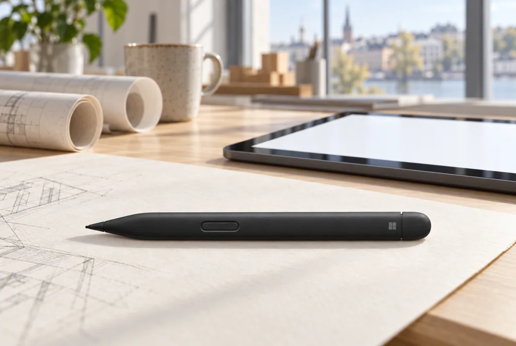 testx.se testar Microsoft Surface Slim Pen 2: bästa för windows-datorer i vardagsmiljö