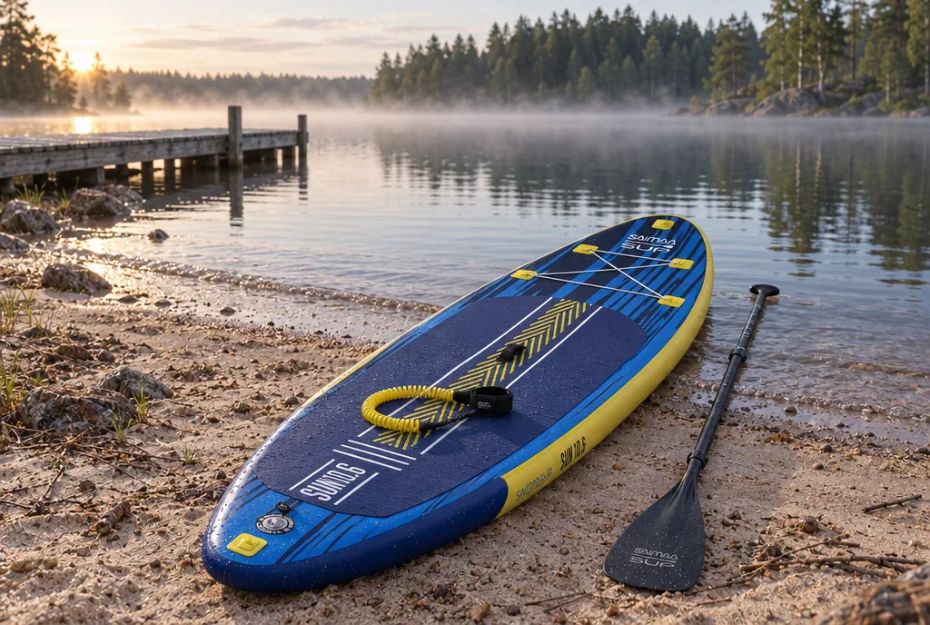 testx.se testar Saimaa SUP Sun 10.6: sup-bräda bäst i test i vardagsmiljö