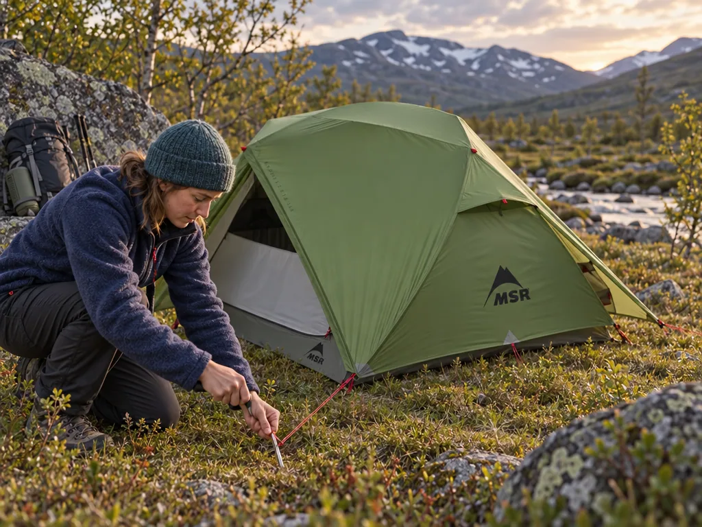 Användning tält: MSR Elixir 3 i vardagen