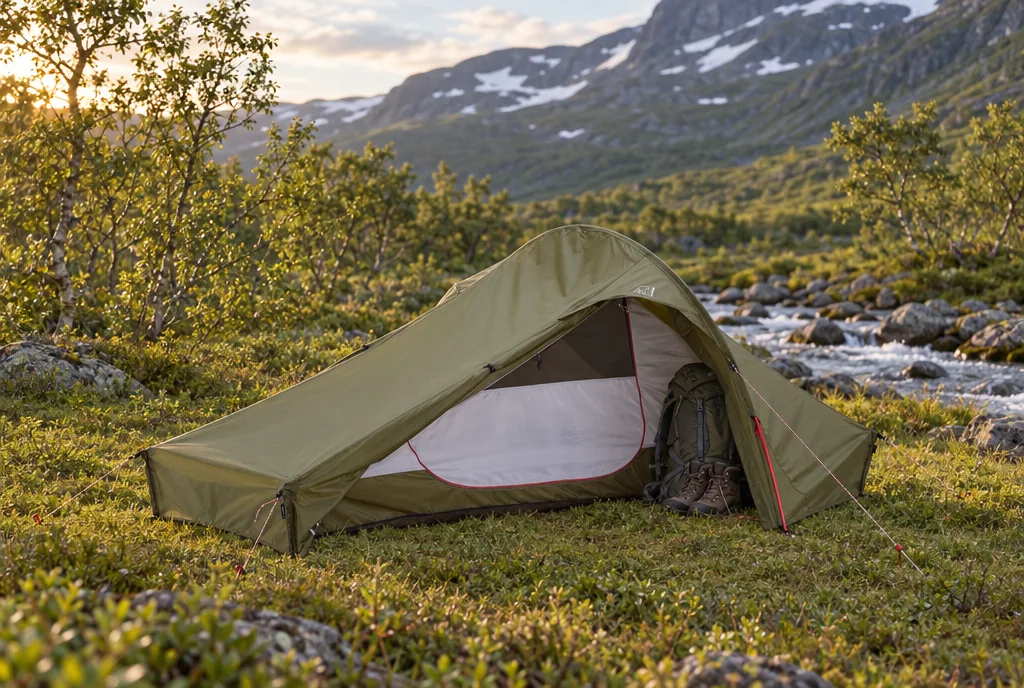 testx.se testar Nordisk Telemark 2.2 PU: bästa lätta tvåmannatältet i vardagsmiljö