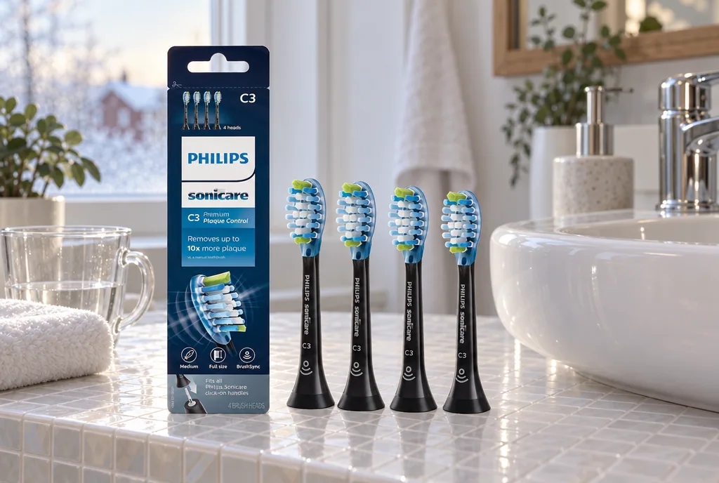 testx.se testar Philips Sonicare C3 Premium Plaque Defence 4-pack: tandborsthuvud bäst i test i vardagsmiljö