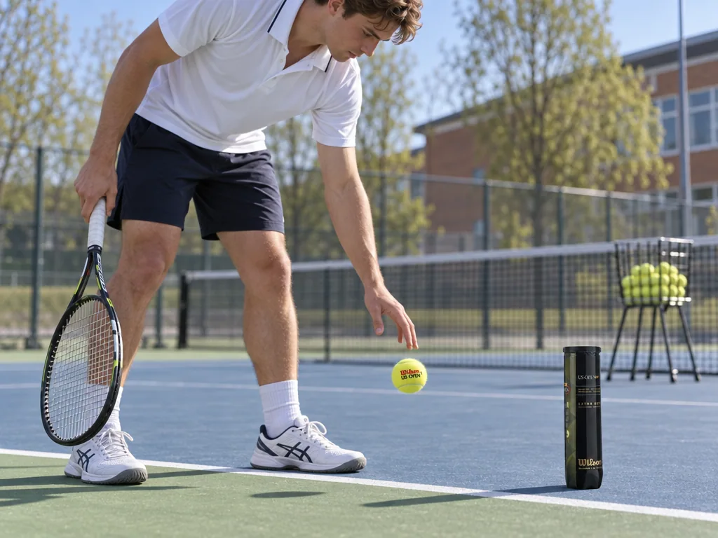 Användning tennisbollar: Wilson US Open i vardagen