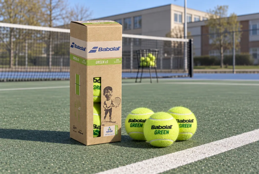 testx.se testar Babolat Green Stage 1: bästa juniorbollen i vardagsmiljö