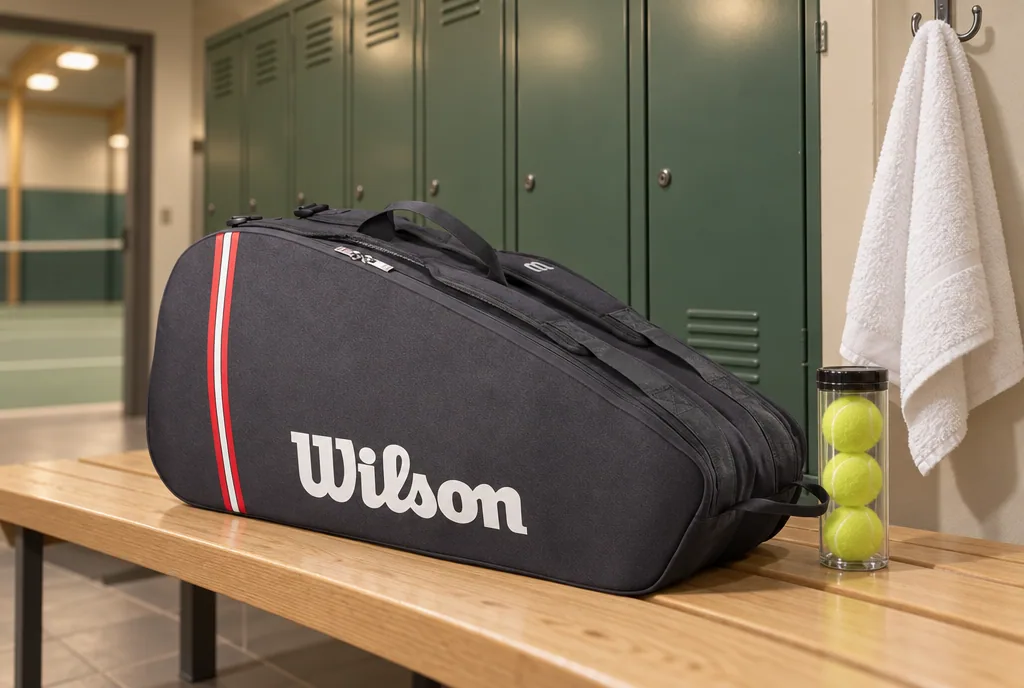 testx.se testar Wilson Tour 6 Pack: bästa väskan för sex racketar i vardagsmiljö