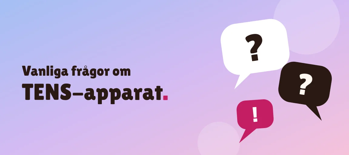 Vanliga frågor om TENS-apparat