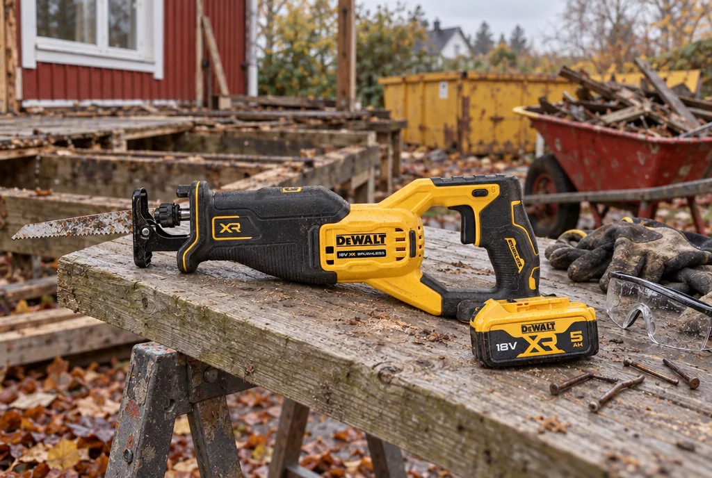 testx.se testar Dewalt DCS382N-XJ Solo: tigersåg bäst i test i vardagsmiljö