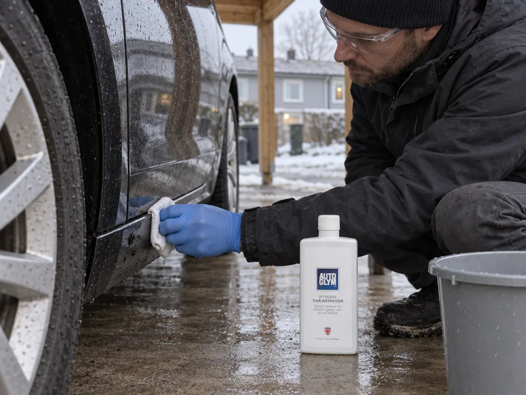 Användning tjärlösare: Autoglym Intensive Tar Remover i vardagen