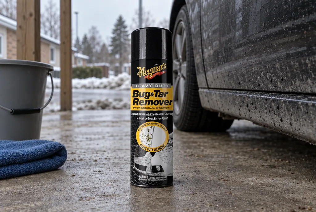 testx.se testar Meguiar's Heavy Duty Bug & Tar Remover: bästa mot insekter och tjära i vardagsmiljö