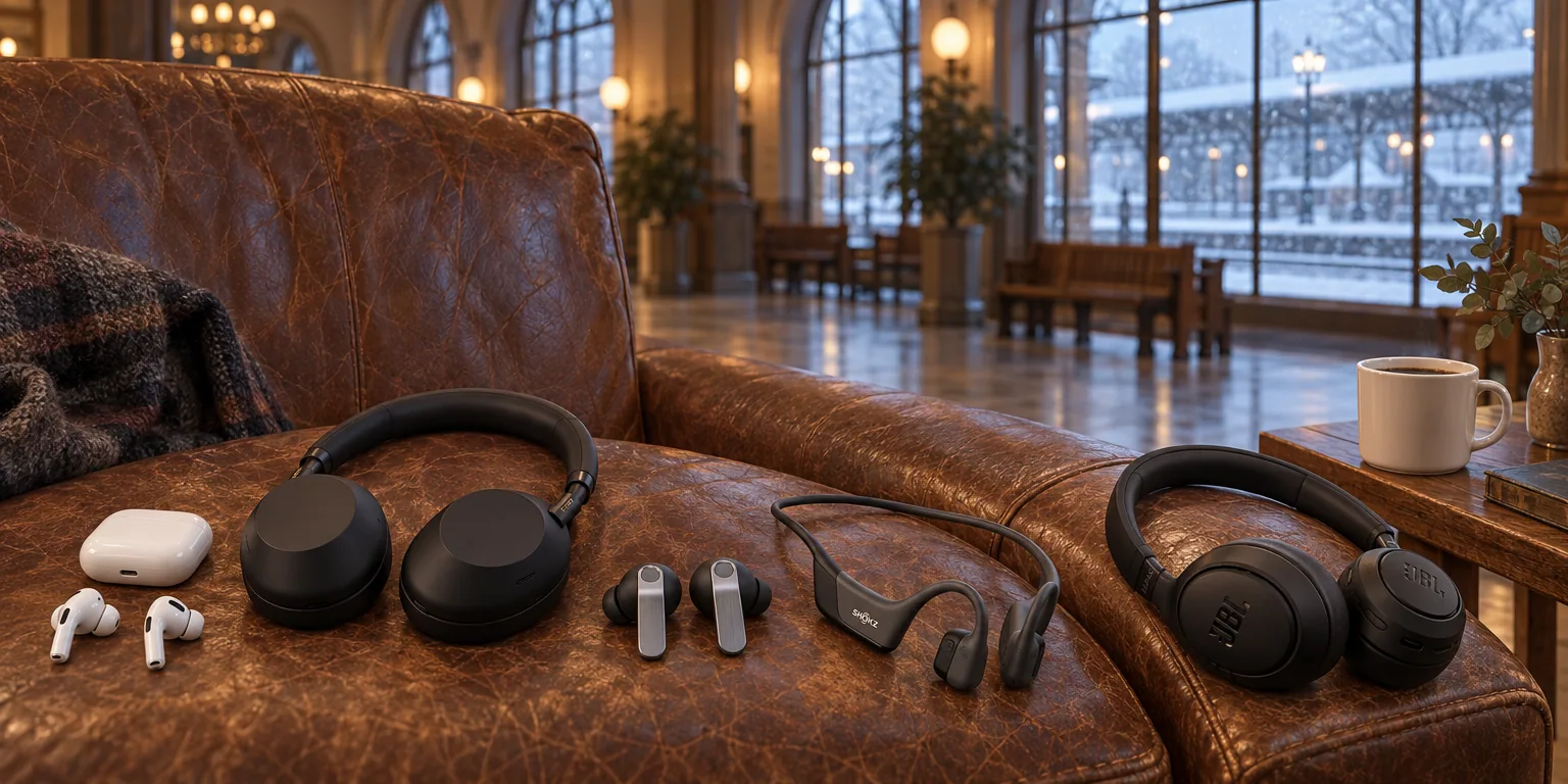 Testvinnarna från testet av trådlösa hörlurar: Apple AirPods Pro 3, Sony WH-1000XM6, Samsung Galaxy Buds4 Pro, Shokz OpenRun Pro 2, JBL Tune 780NC