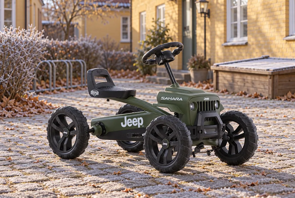 testx.se testar BERG Jeep Buzzy Sahara: bästa för tvååringar i vardagsmiljö