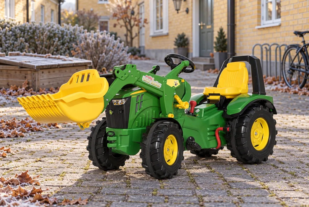 testx.se testar Rolly Toys rollyX-Trac Premium John Deere 8400R: bästa premiumvalet i vardagsmiljö