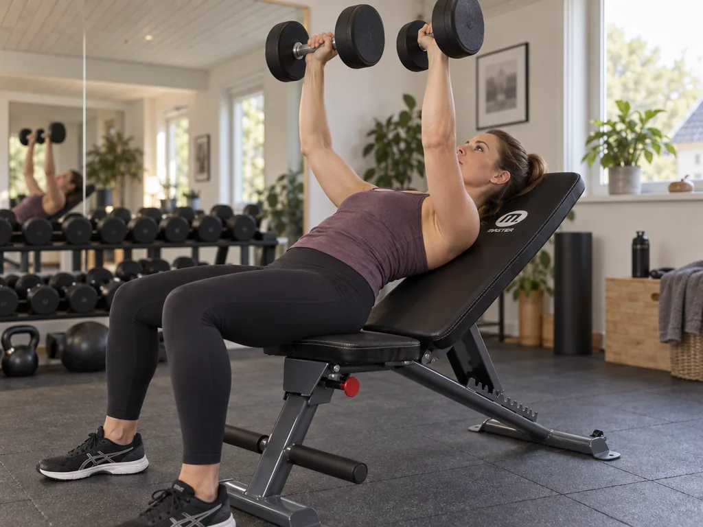 Användning träningsbänk: Master Fitness Black Bench III-Fold i vardagen