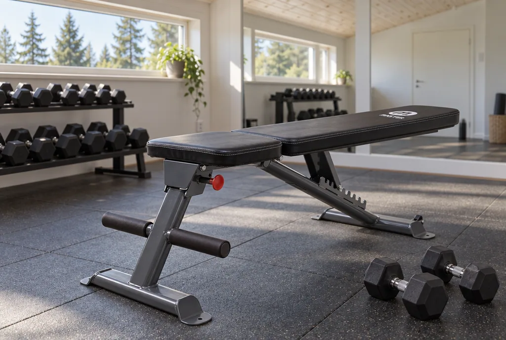 testx.se testar Master Fitness Black Bench III-Fold: träningsbänk bäst i test i vardagsmiljö