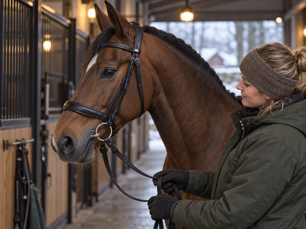 Användning träns: Horse Guard Ergo Light i vardagen