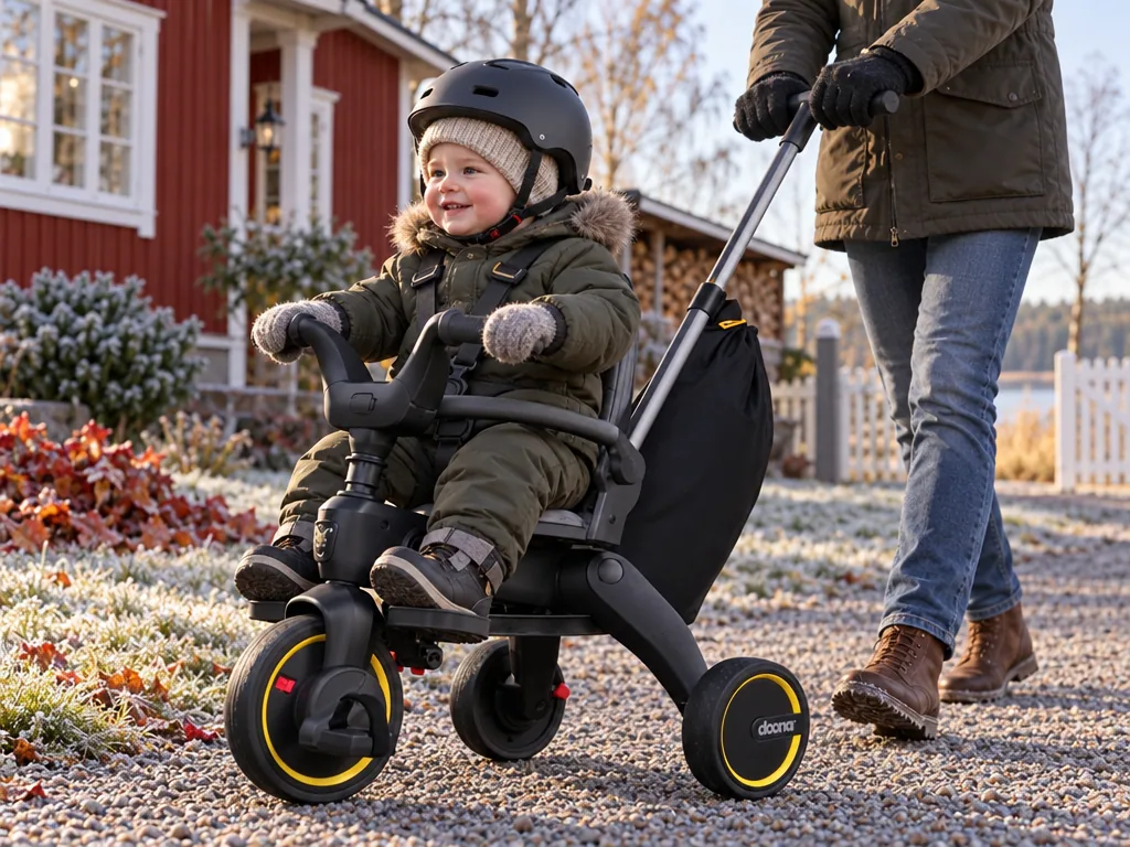 Användning trehjuling: Doona Liki Trike S3 i vardagen