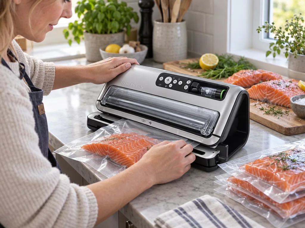Användning vakuumförpackare: FoodSaver FFS006X i vardagen